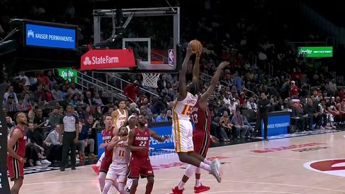 吹杨11+14 维金斯23分 希罗三分9中0 老鹰6人上双灭火止3连败