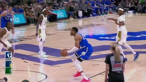 字母哥34分10板毕业 哈利伯顿24+15 雄鹿击退步行者赢卡位战