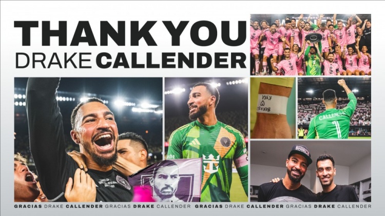 官方：迈阿密国际门将卡伦德转会夏洛特FC，换得75万欧分配金额